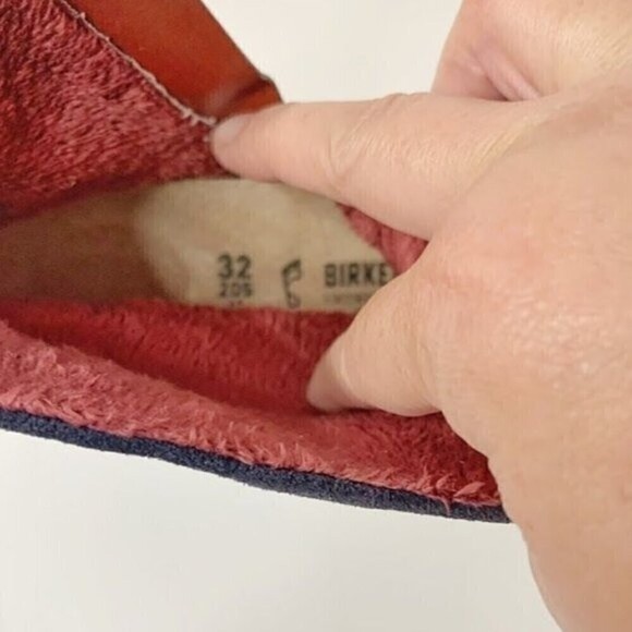 Birkenstock Toddler Big Kid Unisex Ballina Zip Up Suede Leather Naturleder Boots - Picture 13 of 16